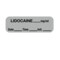 Nevs Label, Lidocaine 1/2" x 1-1/2" Gray w/Black LANT-3012D - alternate 1